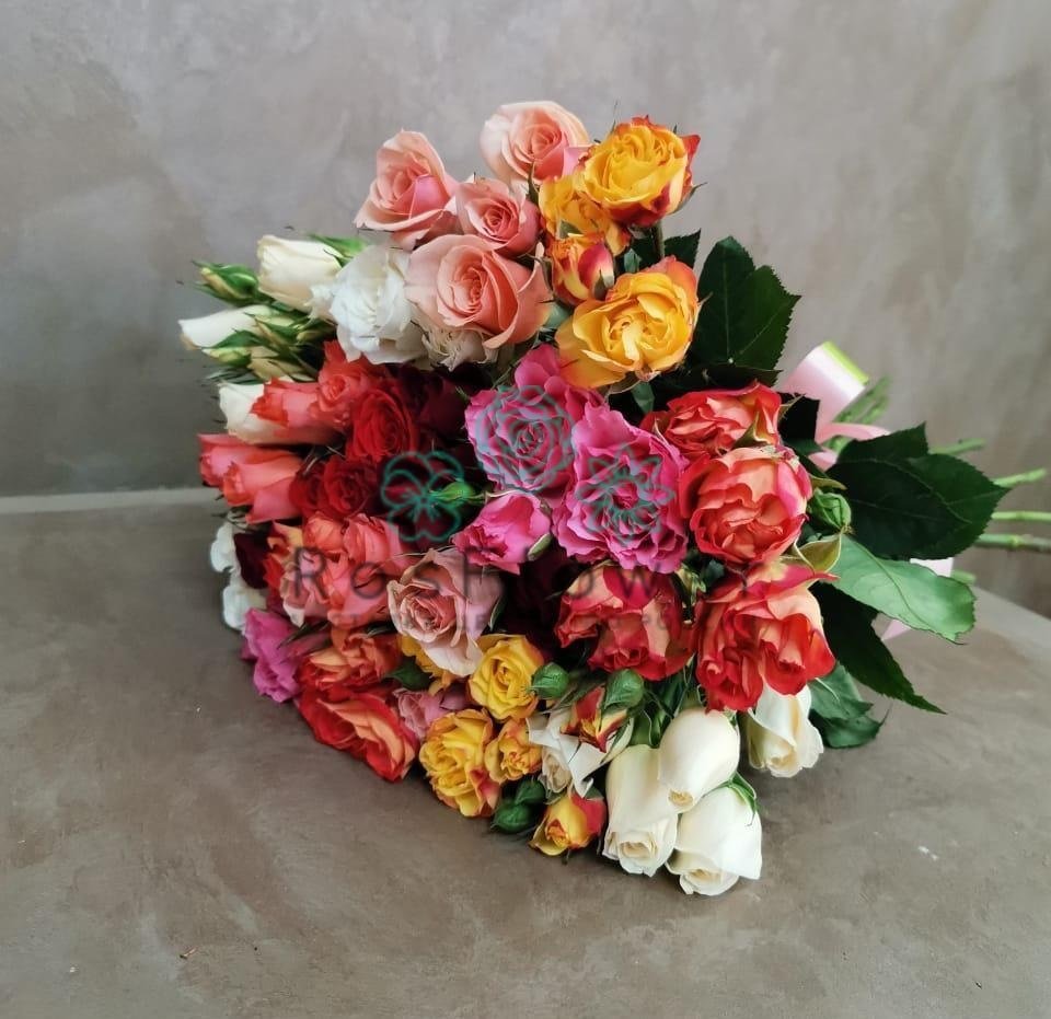 Букет цветов из: Розы в Льве Толстом