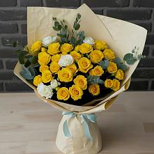 Букет цветов из:  Розы #REPLACE_PRED# Льве Толстом