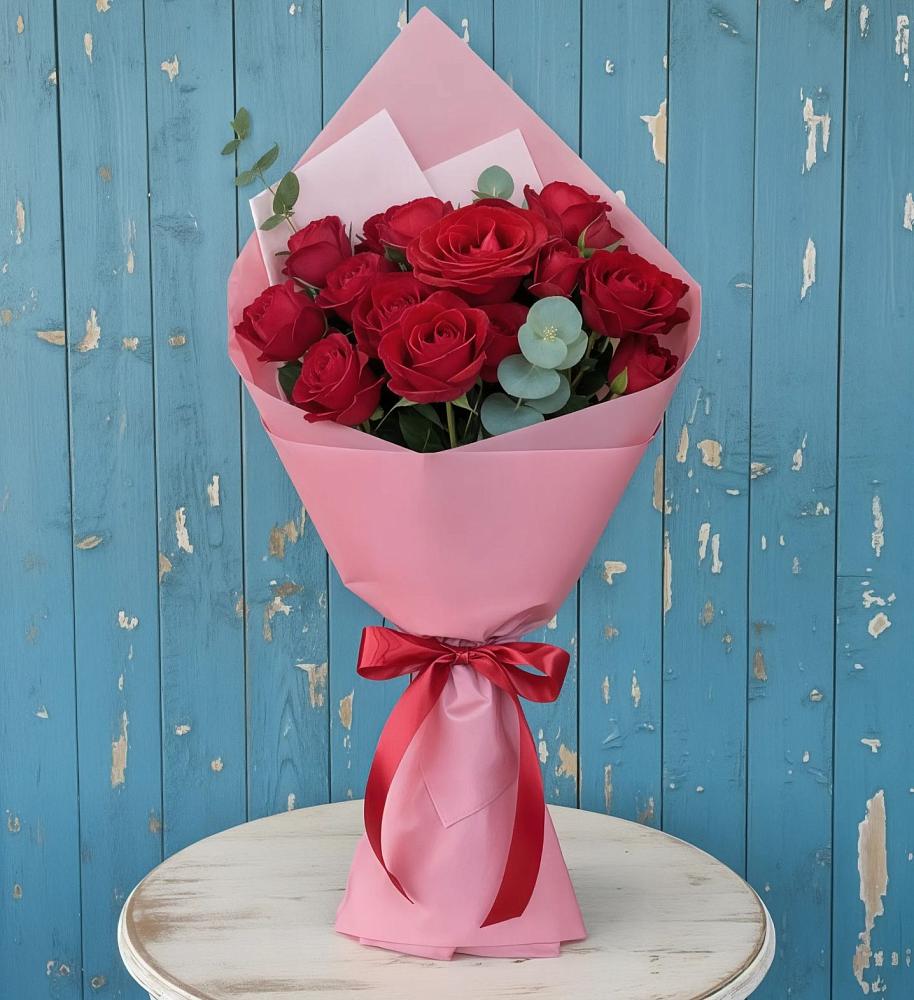 Букет цветов из: Розы в Льве Толстом