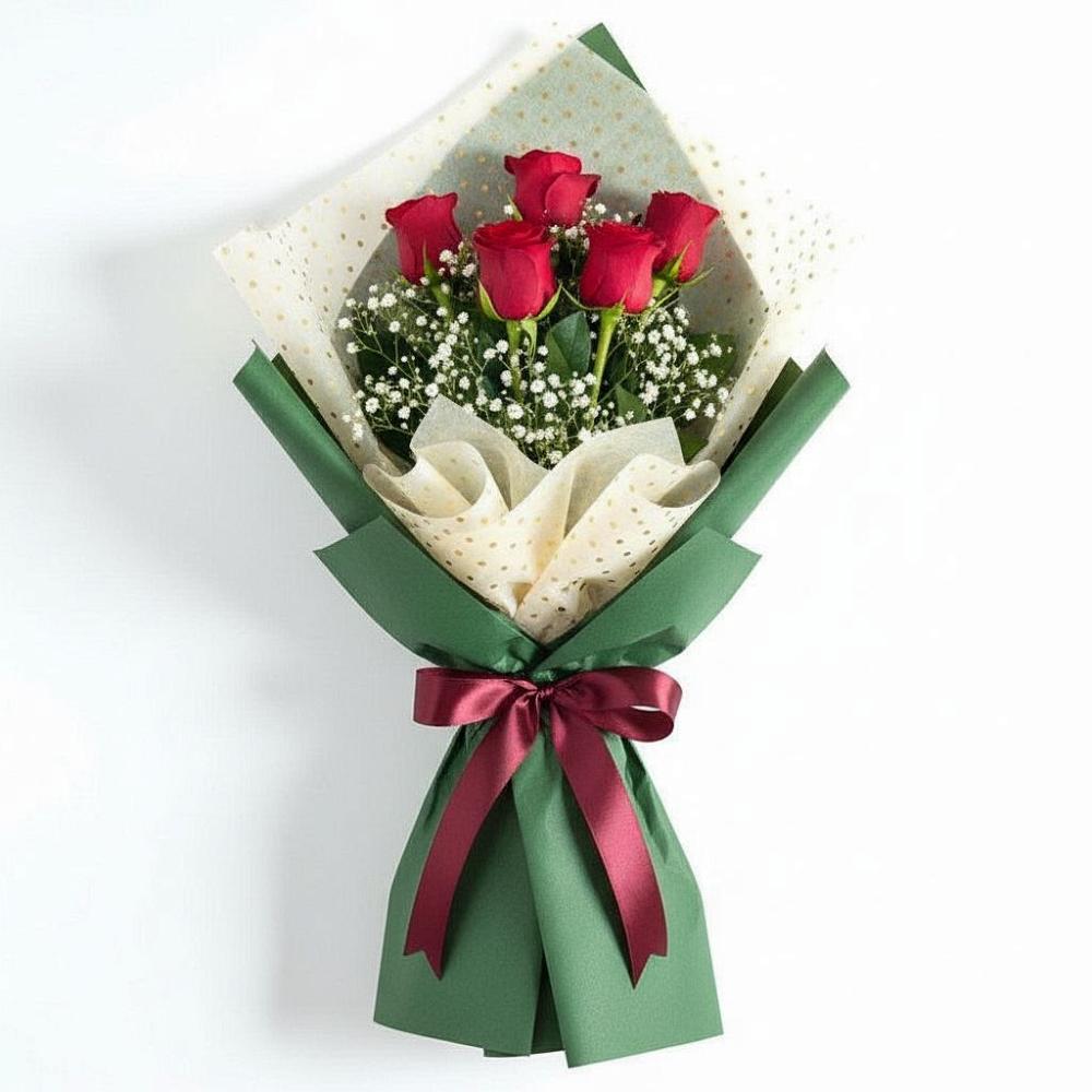 Букет цветов из: Розы в Льве Толстом