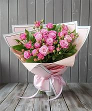 Букет Розовый кустик в Льве Толстом
