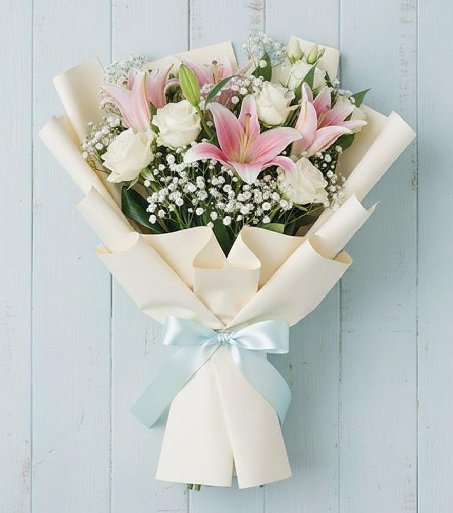 Букет цветов из: Лилии в Льве Толстом