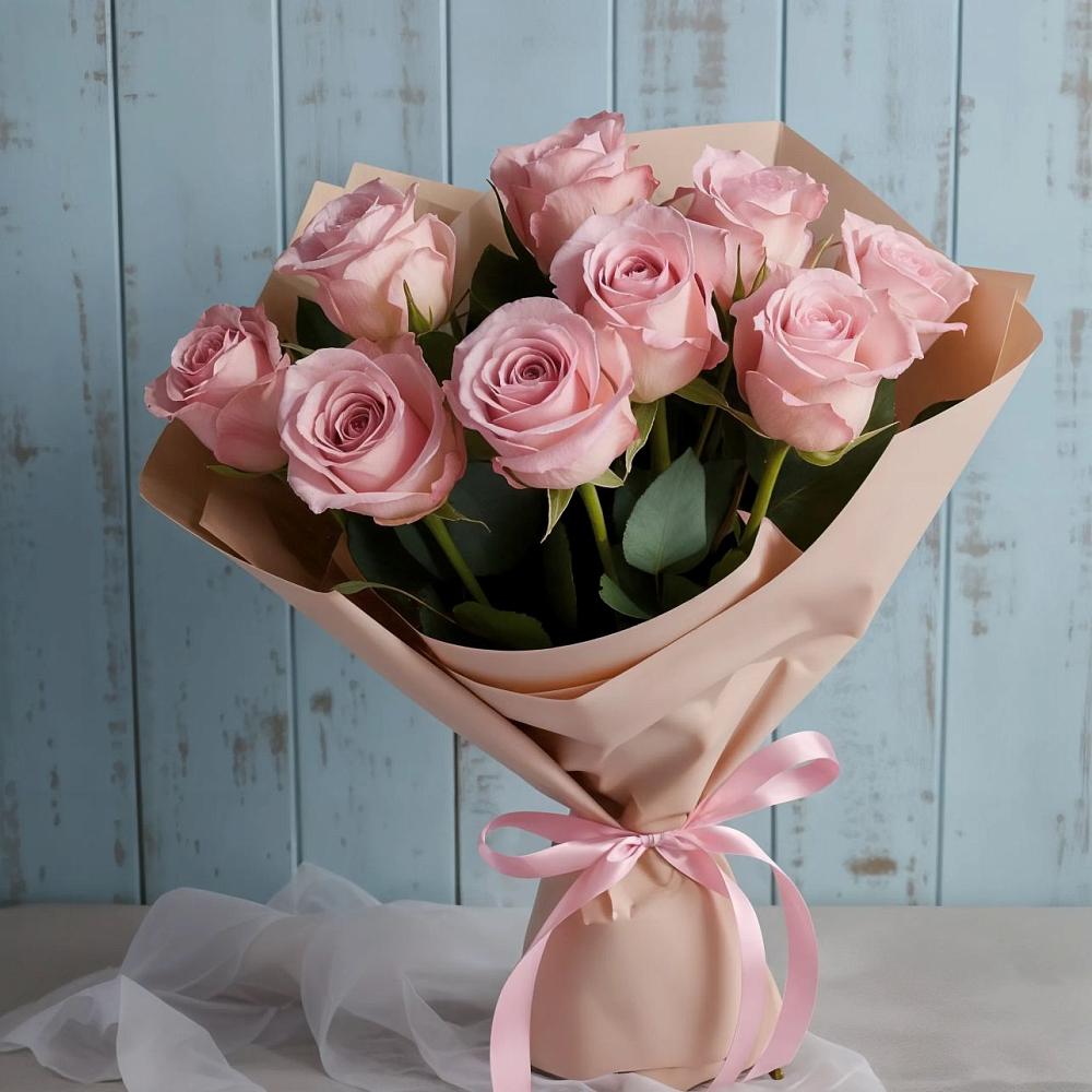 Букет цветов из: Розы в Льве Толстом