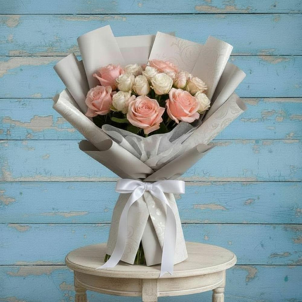 Букет цветов из: Розы в Льве Толстом