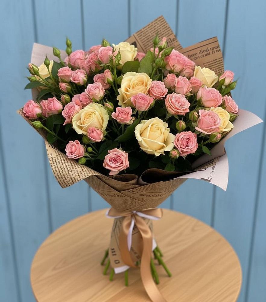 Букет цветов из: Розы в Льве Толстом