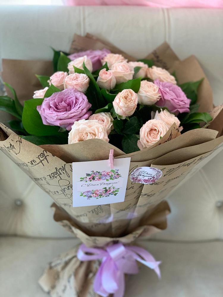 Букет цветов из: Розы в Льве Толстом