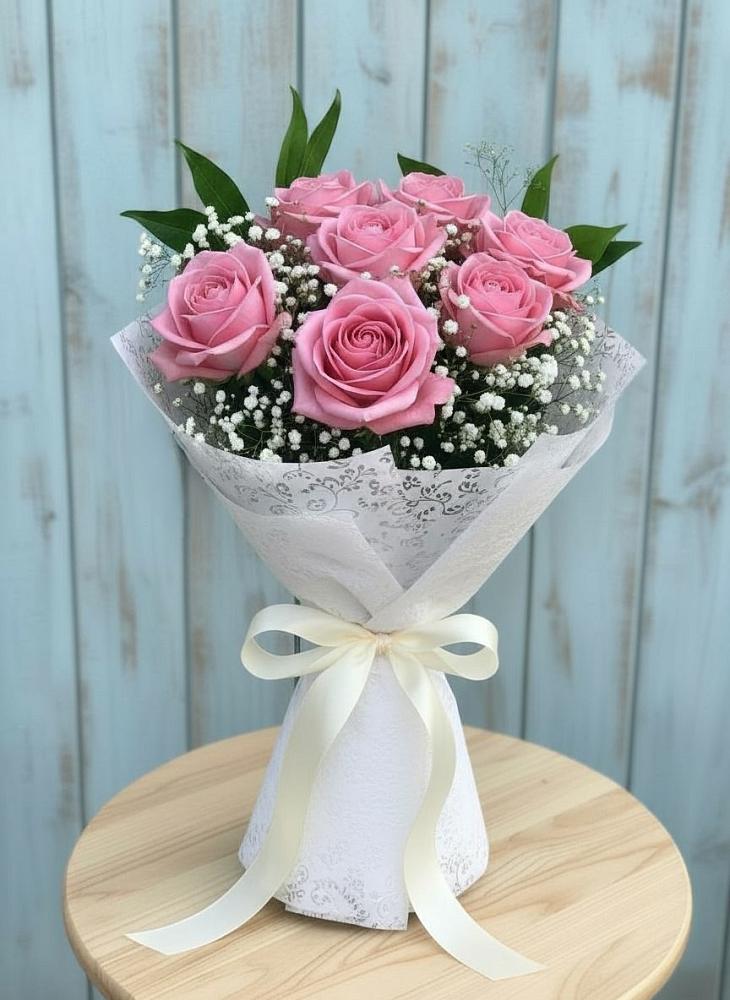 Букет цветов из: Розы в Льве Толстом