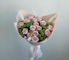 Букет цветов из:  Розы и Хризантемы #REPLACE_PRED# Льве Толстом