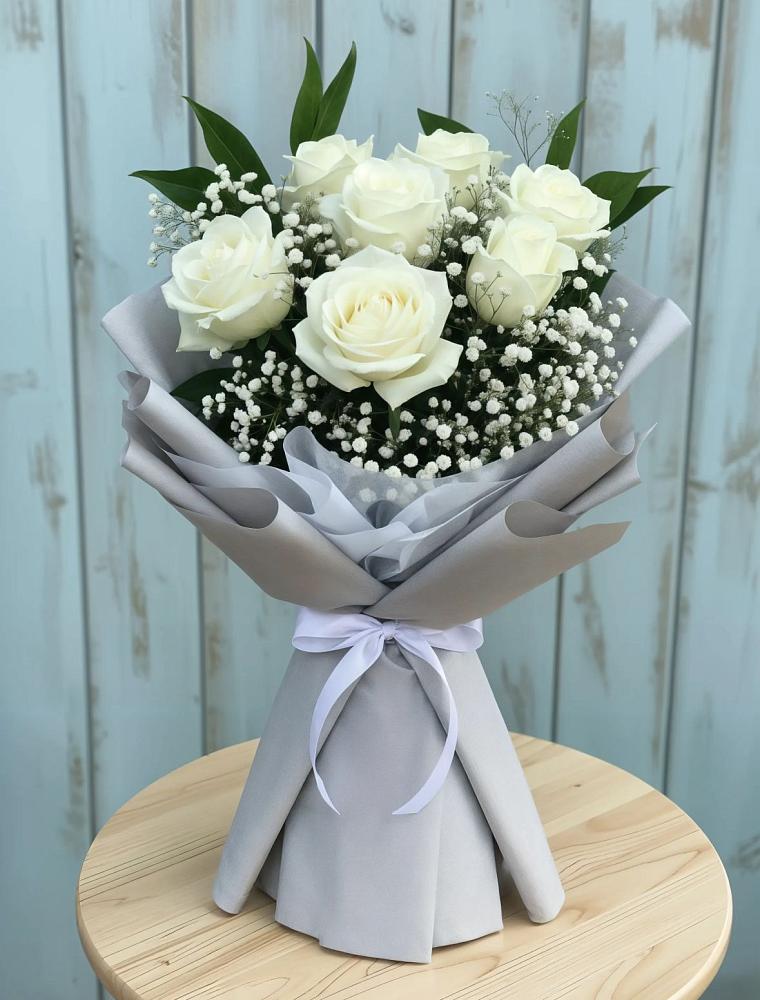 Букет цветов из: Розы в Льве Толстом