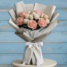 Букет цветов из:  Розы #REPLACE_PRED# Льве Толстом