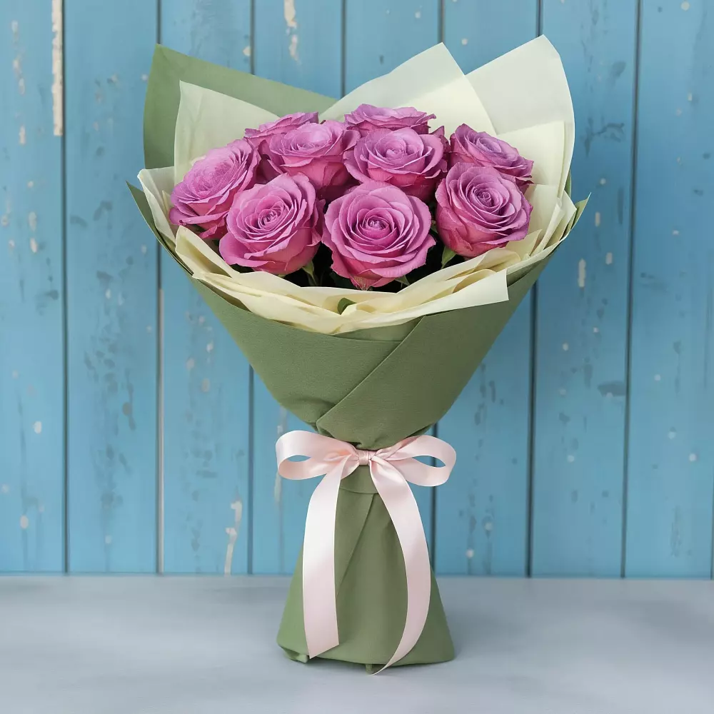 Букет Розы Фёрст Леди в Льве Толстом