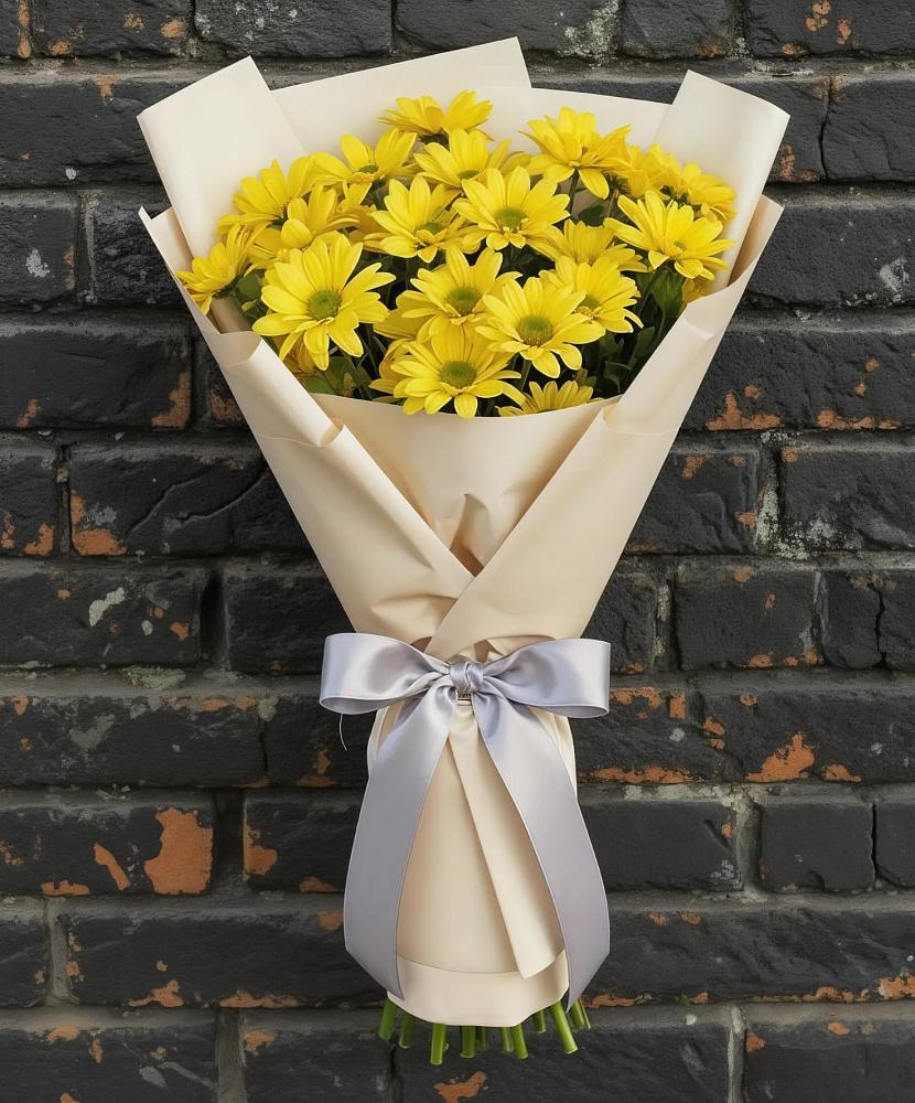 Букет цветов из: Хризантемы в Льве Толстом