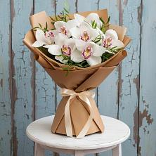 Букет цветов из:  Орхидеи и Розы в Льве Толстом